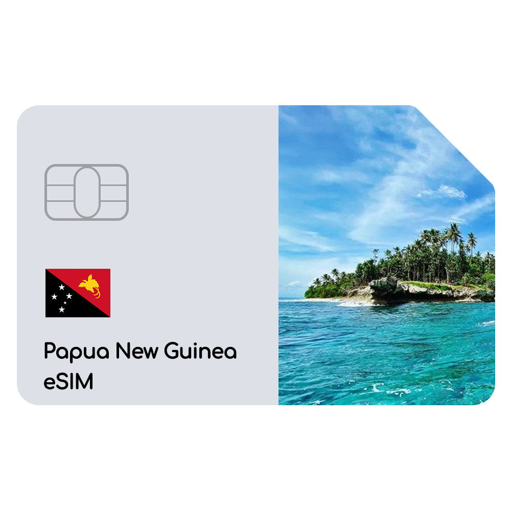 eSIM diario de Papúa Nueva Guinea