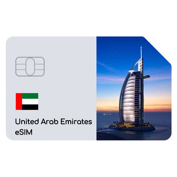 eSIM diario de los Emiratos Árabes Unidos